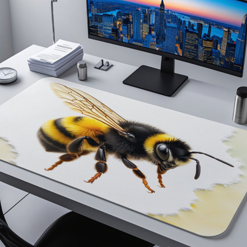Polyester Desk Pad, 23.6x13.8