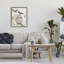 Cadre flottant rétro Menagerie Bird Florals, design par Nan-410682869-410682825
