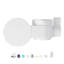 Filtre à eau horizontal à montage sur robinet avec inverseur 3 voies - Purificateur d'évier de cuisine en fibre de carbone avancée pour la réduction du chlore et du plomb-126176865