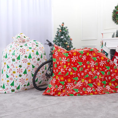 2PCS Jumbo Heavy Duty Gift Bags