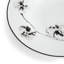 Black Orchid Rimmed Serving Bowl