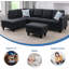 Canapé modulaire en lin 3 pièces-779360836-779360828