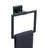 Bathroom Hardware Set 2-Pieces With Toilet Paper Holder, Towel Ring Bath Accessories Set Wall Mounted In Matte Black-121793975
