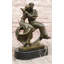 Sculpture romantique d'un couple romantique en bronze - étreinte amoureuse par Patoue