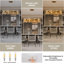 Maeanna 16-Light Dimmable Modern Gold Rectangle Chandelier with Crystal Accents for Kitchen Island Dining Room