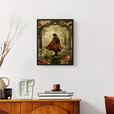 WOMEN Series CCCCL XXXVI - reproduction encadrée de qualité supérieure - prête à être accrochée - aucun clou requis