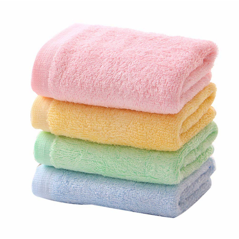 EcoSoft Rayon From Bamboo Hand Towels - 8-Pack, 10'' x 20'', Ultra-Soft Multi-Purpose Fingertip Towels for Baby, Kids, Bathroom, Spa, Kitchen, and More