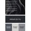 «Abstract Landscape 90», art mural sur toile noire-1097470036