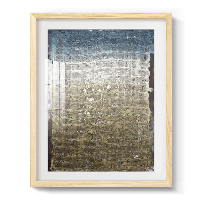 Printed Acadia VI -Framed Print, Natural