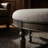 Olympia Round Wooden Ottoman 33.5"