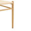 Chaises de salle à manger confortables, style moderne en corde de métal pour la cuisine