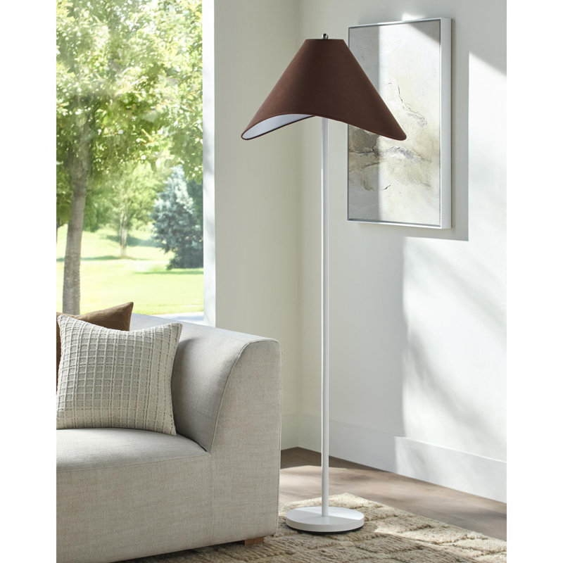 Alsop Floor Lamp, Brown