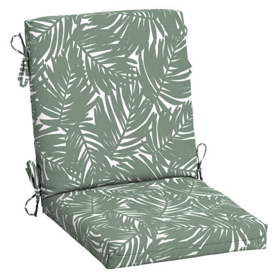Coussin de chaise de salle à manger d'extérieur ARDEN, 20 po x 20 po, résistant aux intempéries, à la pluie et à la décoloration pour patio, salle à manger ou chaises berçantes
