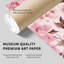 Impression florale sans cadre floral