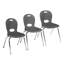 Chaises de classe empilables en plastique avec sièges profilés Structure Series-1417962284-1418158604
