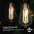 7 Watt (60 Watt Equivalent), St64 LED, Dimmable Light Bulb, Warm White (2700) E26/Medium (Standard) Base