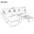8-Piece Patio Sectional Sofa Set-2062951187