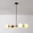 Jhoseph 4 - Light Dimmable Globe Chandelier