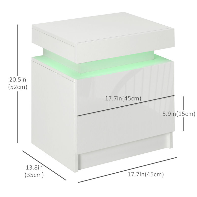 Donow 17.7'' W Nightstand