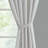 French Connection Val Synthetic Solid Room Darkening Thermal Back Tab/Rod Pocket Curtain Panels-66639054-66639055
