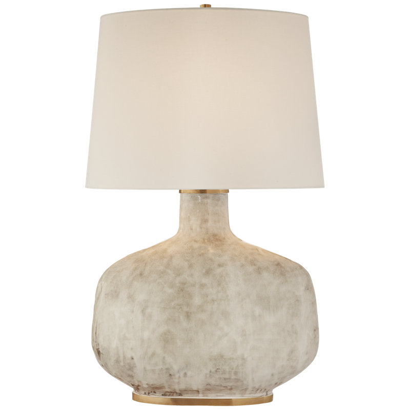 Kelly Wearstler Beton Large Table Lamp, Antiqued White