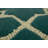 Teal Trellis 5X8 Hand-Tufted Modern Rug