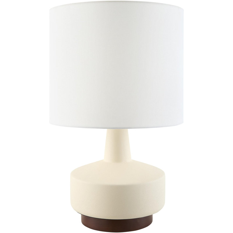 Minta Nerra Table Lamp, Cream, White