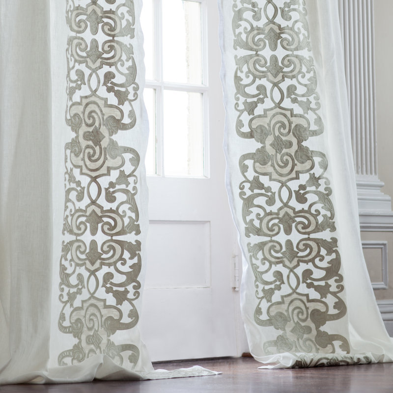 Mozart Curtain, Ice Silver