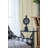 Analogue Electric Tabletop Clock with Alarm in Black