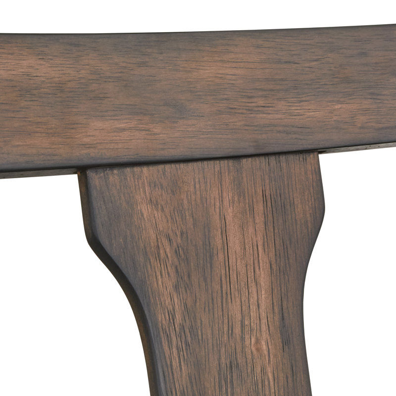Chaise d'appoint Cassilis, Brun rustique, Beige