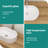 18.99X12.42 Inch White Ceramic Bath Sink - Vessel Style, Modern, Stain Finish Bathroom Width