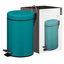 Steel Step On and Odour Seal Kitchen Rubbish Bin - 0.79 L-10446123