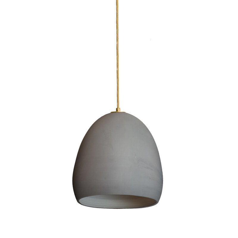 Clay 1 - Light Pendant, Bronze, LED Bulb, Matte Black