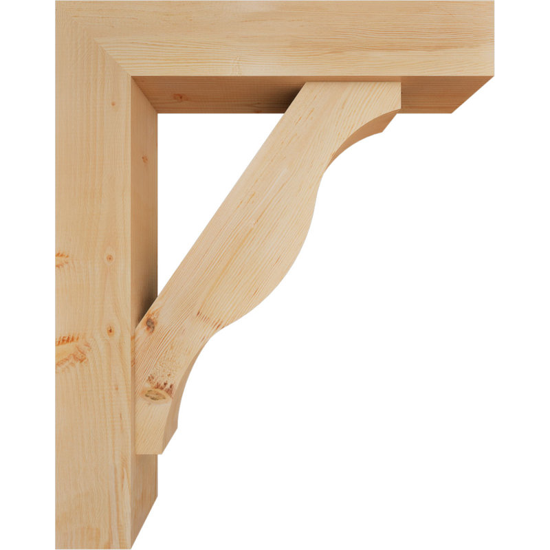 Support Funston Block avec support décalé, 40 x 32, Sapin Douglas de l 7 1/2 (lisse)