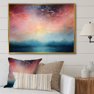 «Colorful Sky Celestial Mirage II», reproduction sur toile