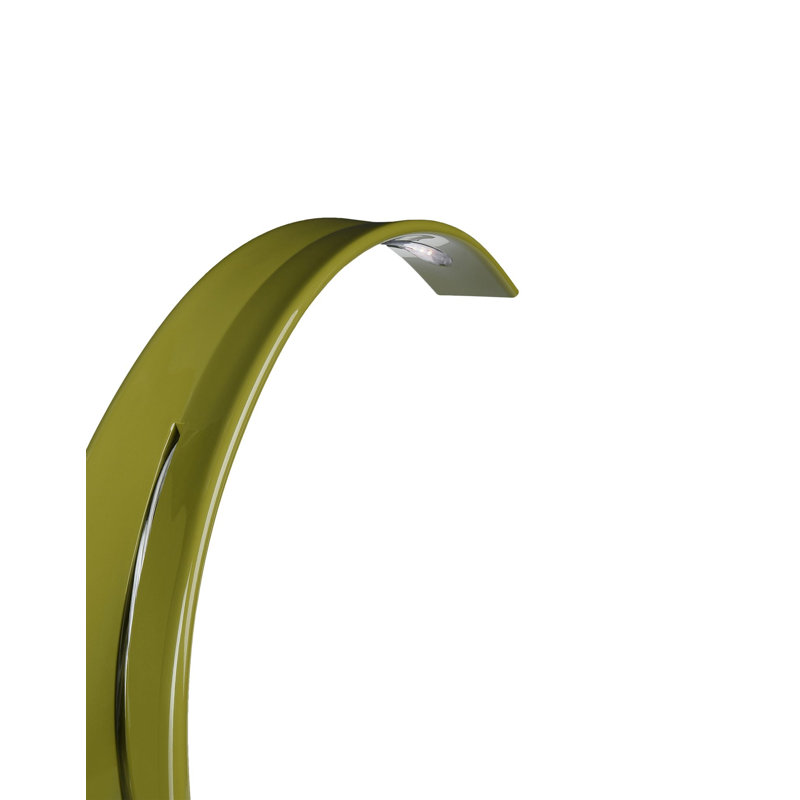 Taj LED Table Lamp, 12.6'' H X 12.2'' W X 3.74'' D, Matte Green