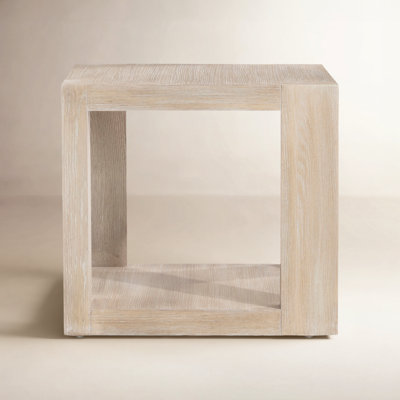 Solid Wood End Table