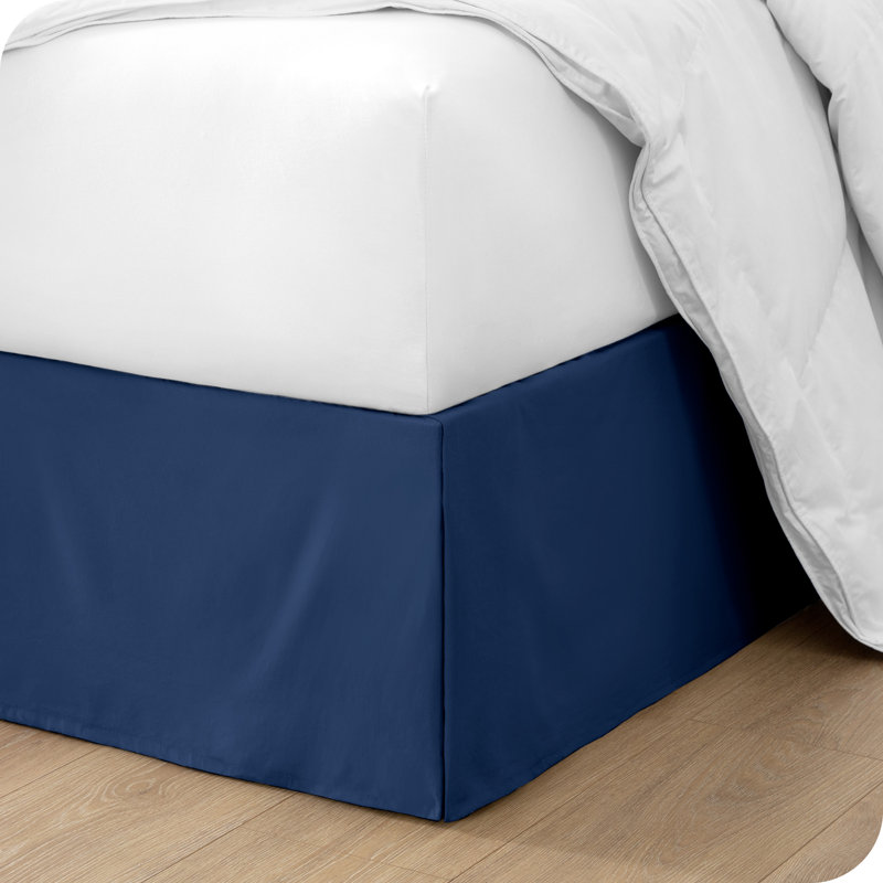 Tailored Bed Skirt, Queen, Black