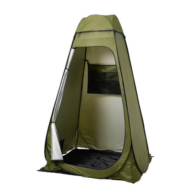 Fully automatic tent with canopy mesh, Green