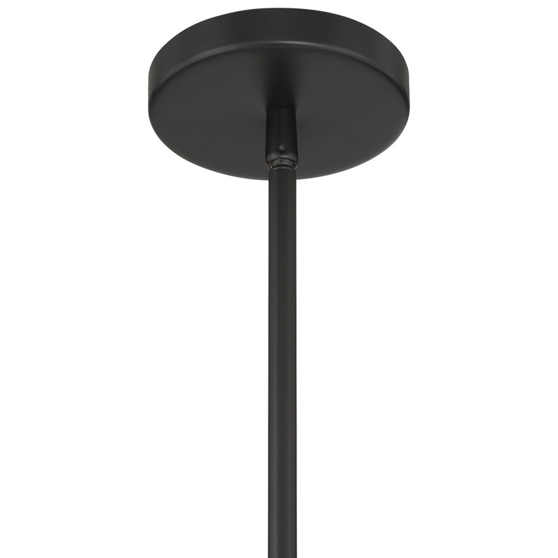 Luminaire suspendu 1 lumière Ombre - Finition noire, Black