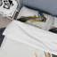 Black, White And Gold Liquid Art II Microfiber / Polyester Duvet Cover SetMicrofiber / Polyester Duvet Cover Set-1844483691
