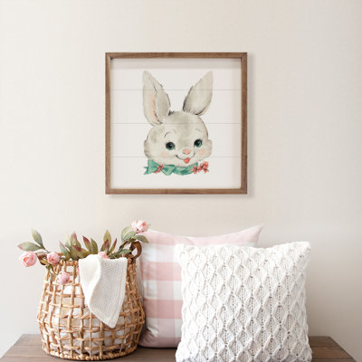 Lapin de Pâques rétro