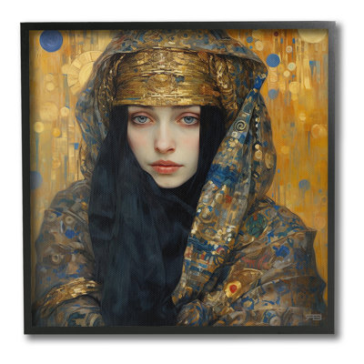 «Woman with Ornate Veil», estampe numérique par RB