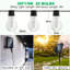 Amatruda 900cm Solar Powered 20 - Bulb Standard String Light