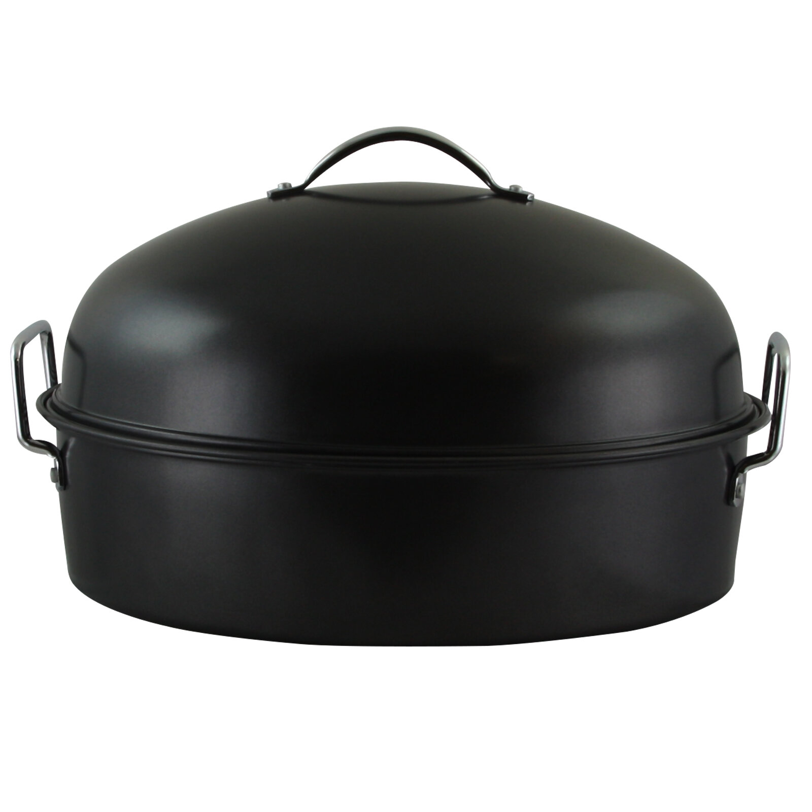 Gibson Kenmar 16 in. Carbon Steel Roasting Pan & Reviews | Wayfair