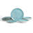 Christian Siriano Onyx 12-Piece Dinnerware Set Porcelain-121679822