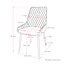Chaise d'appoint en velours Maurio-963019801