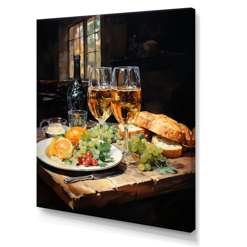 Blanmont Food Beer A Festive II, H 32 po x l 16 po x P 1 po, Toile tendue