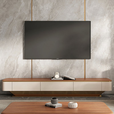Meuble télé en bois massif