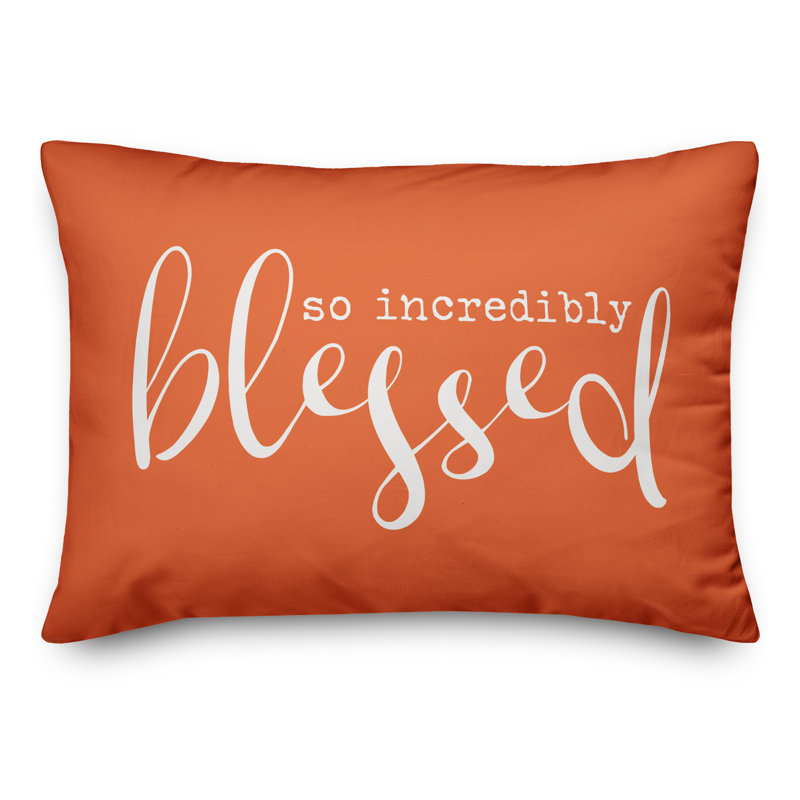 Coussin convertible rectangulaire pour l'extérieur Adelaida, Orange